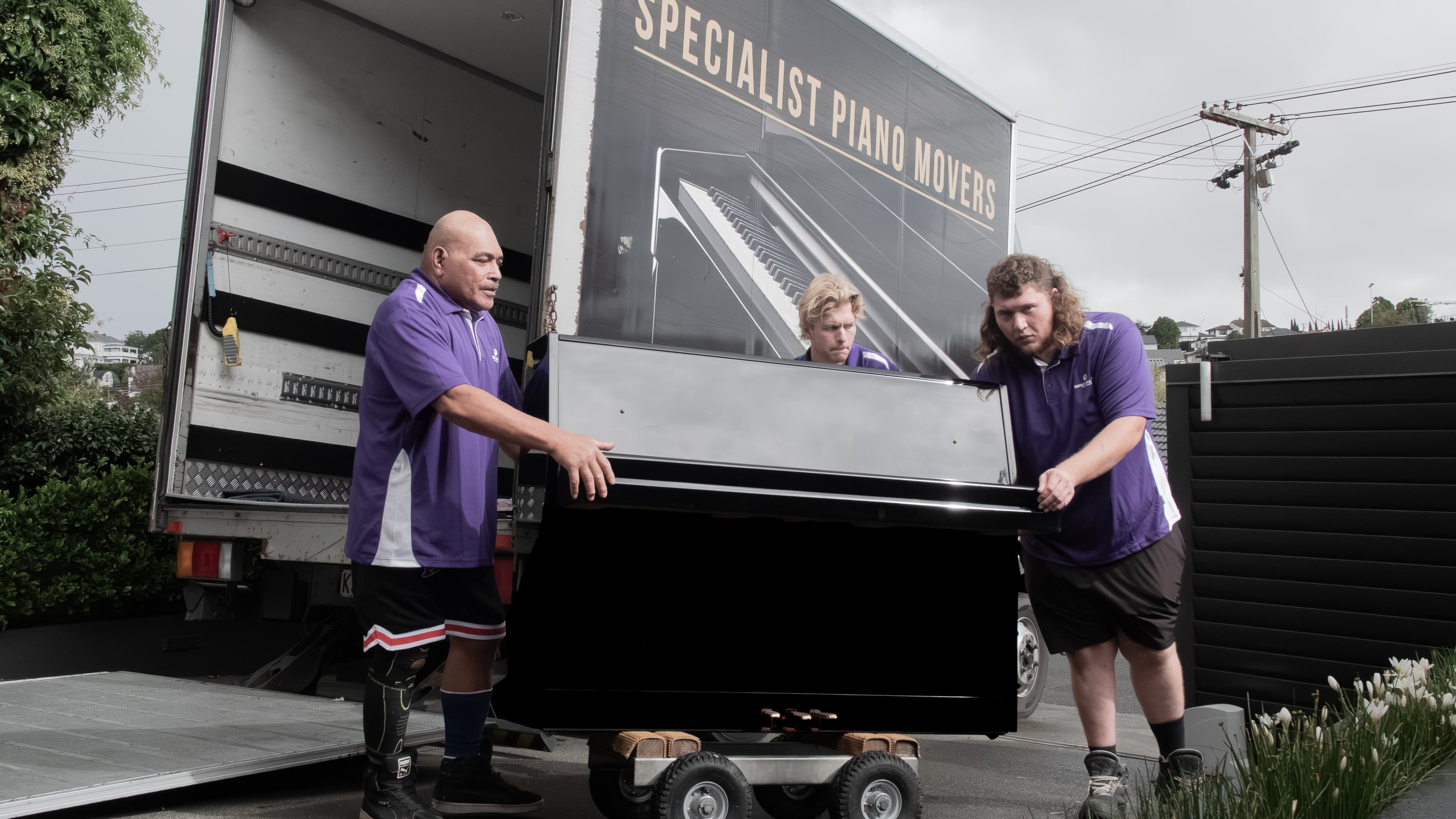 Specialist Movers crew working through an office relocation