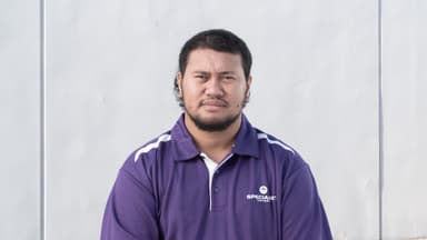 Portrait of Tunoa Feleti, Team Leader at Specialist Movers