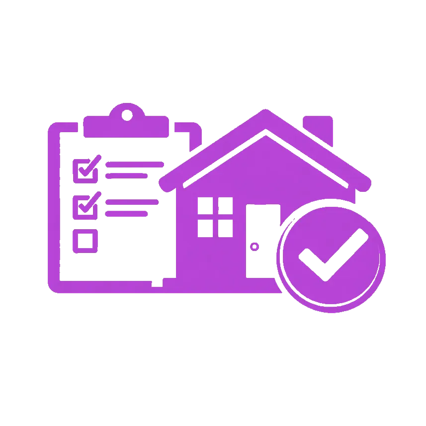 Final check before you enjoy your new home